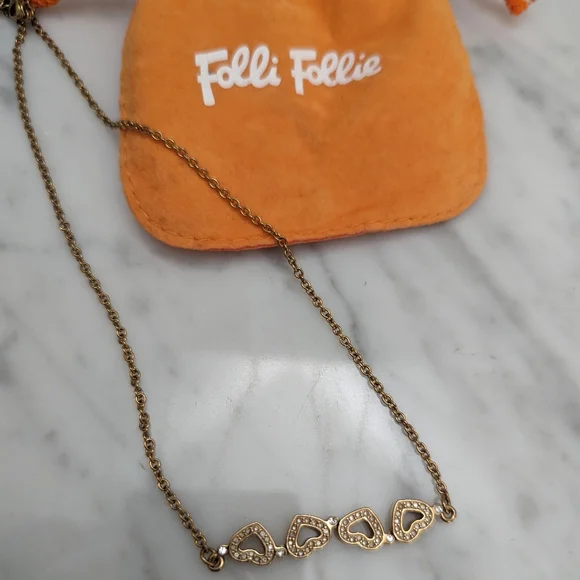 Folli Follie Rose gold four-way necklace - Picture 3 of 5